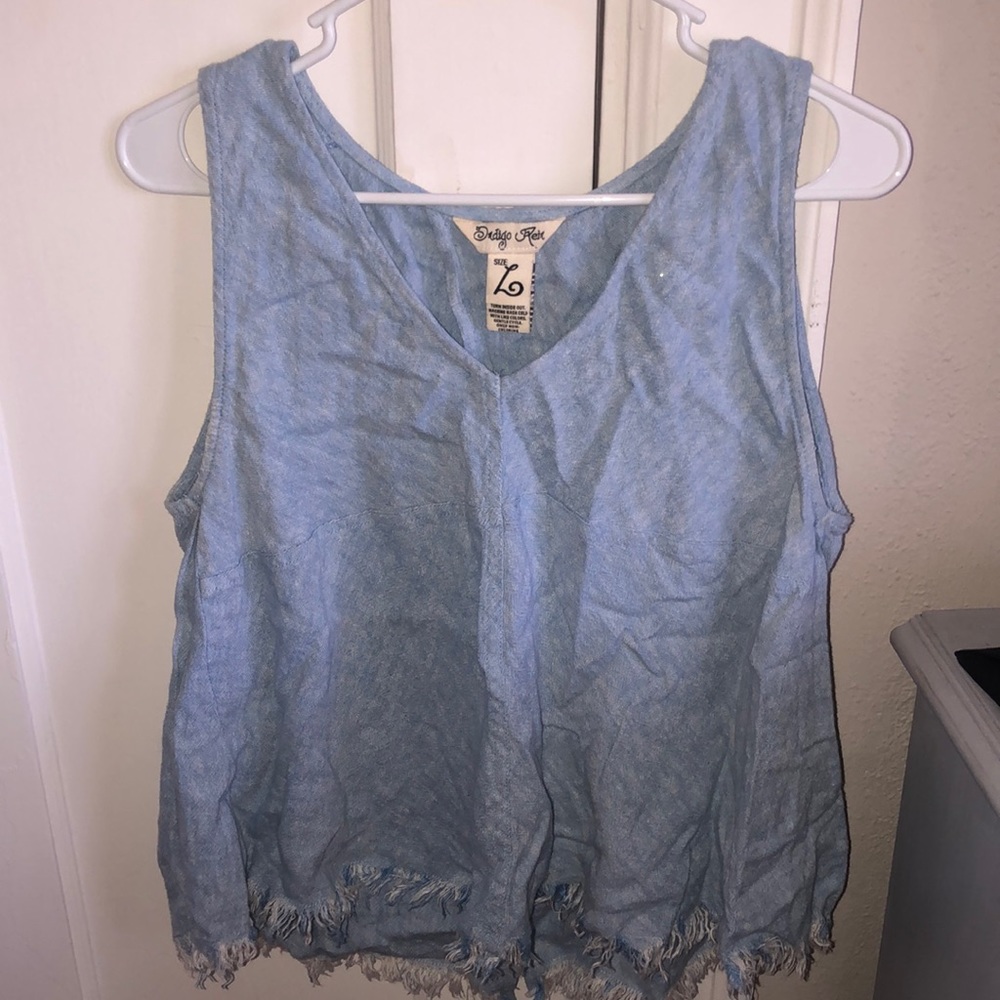Cute denim top